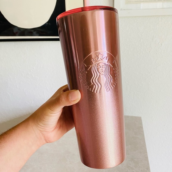 Starbucks | 2019 | pink | glitter | tumbler | 24oz